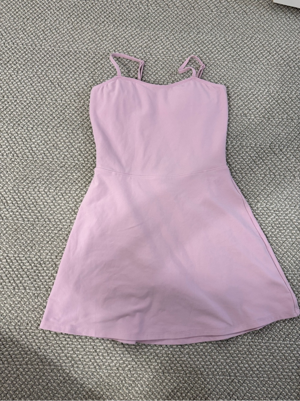 Alo Pink Courtside Tennis Dress